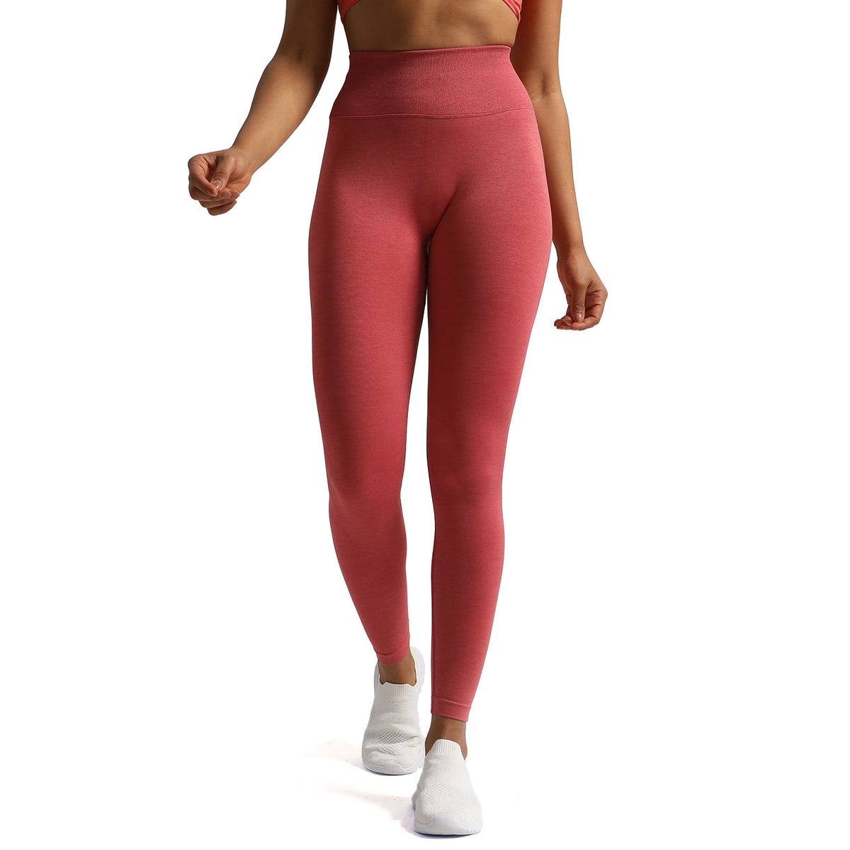 Aoxjox Workout Seamless Leggings for Women High Waisted Exercise Athletic  Gym Fitness Yoga Lexi Lined Leggings (Baton Red/Mauve, Large) at   Women's Clothing store