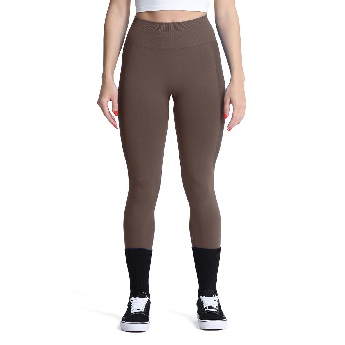 Saddle Brown Lululemon Leggings Women's