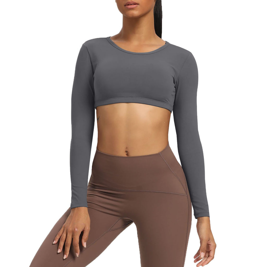 Aoxjox "Clarissa" Long Sleeve Crop