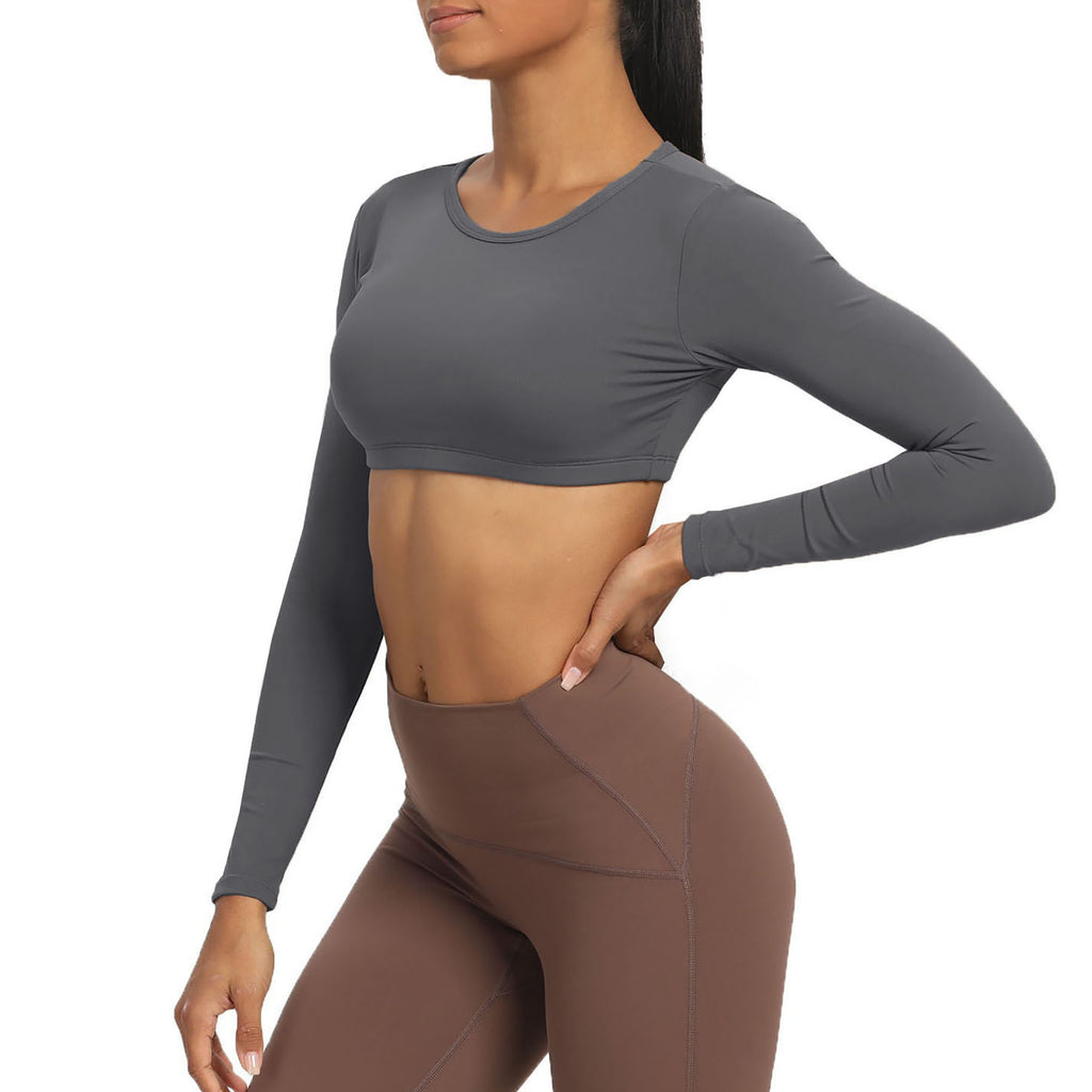 Aoxjox "Clarissa" Long Sleeve Crop