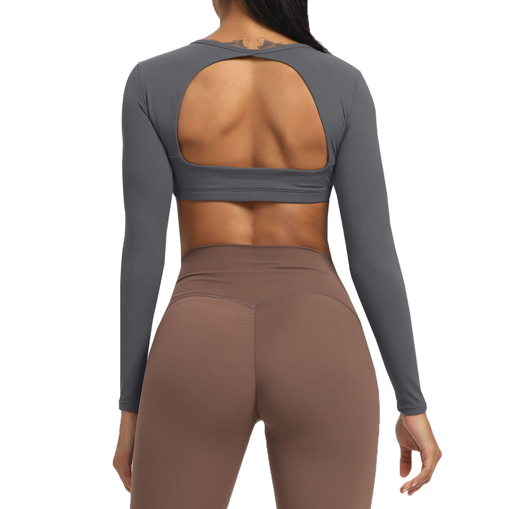 Aoxjox "Clarissa" Long Sleeve Crop