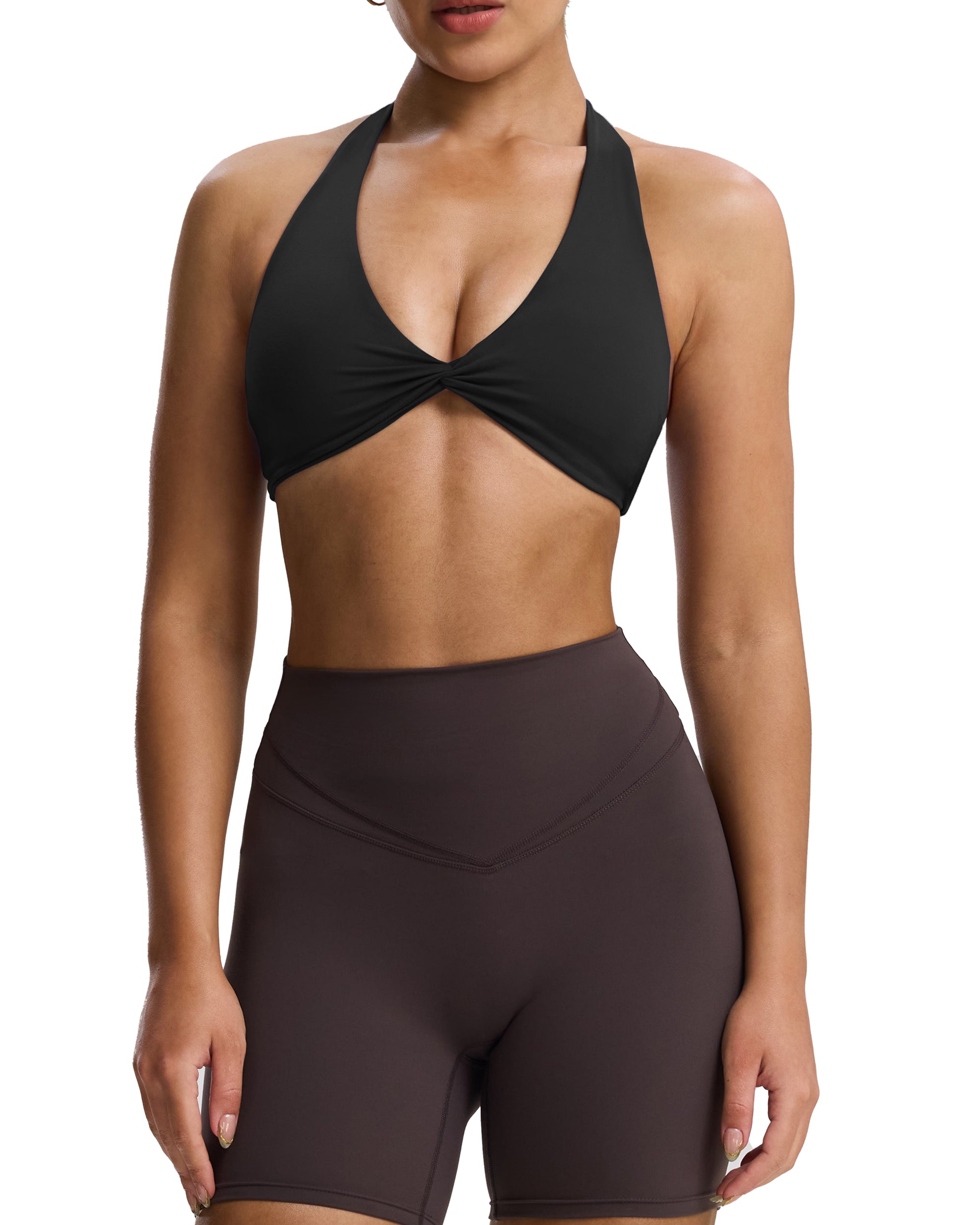 Aoxjox "Rosie" Halter Sports Bra