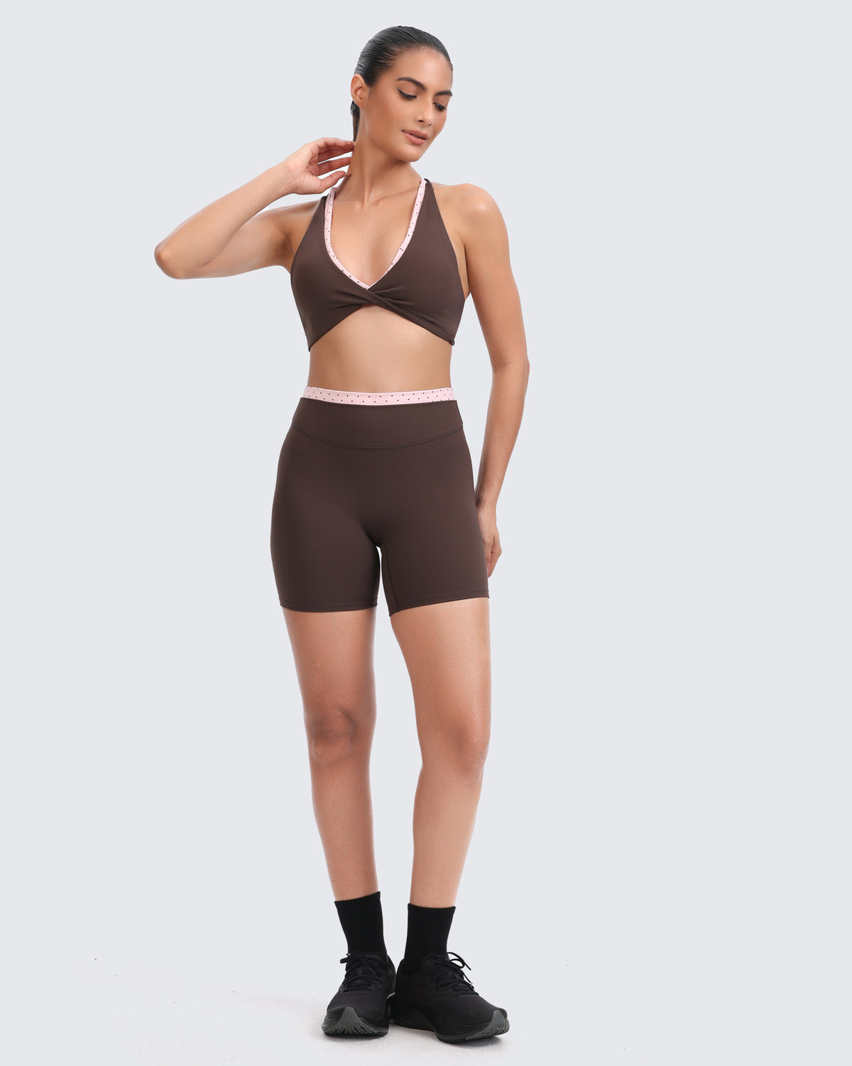Aoxjox "Dual Core" Layered Shorts 5"/6"
