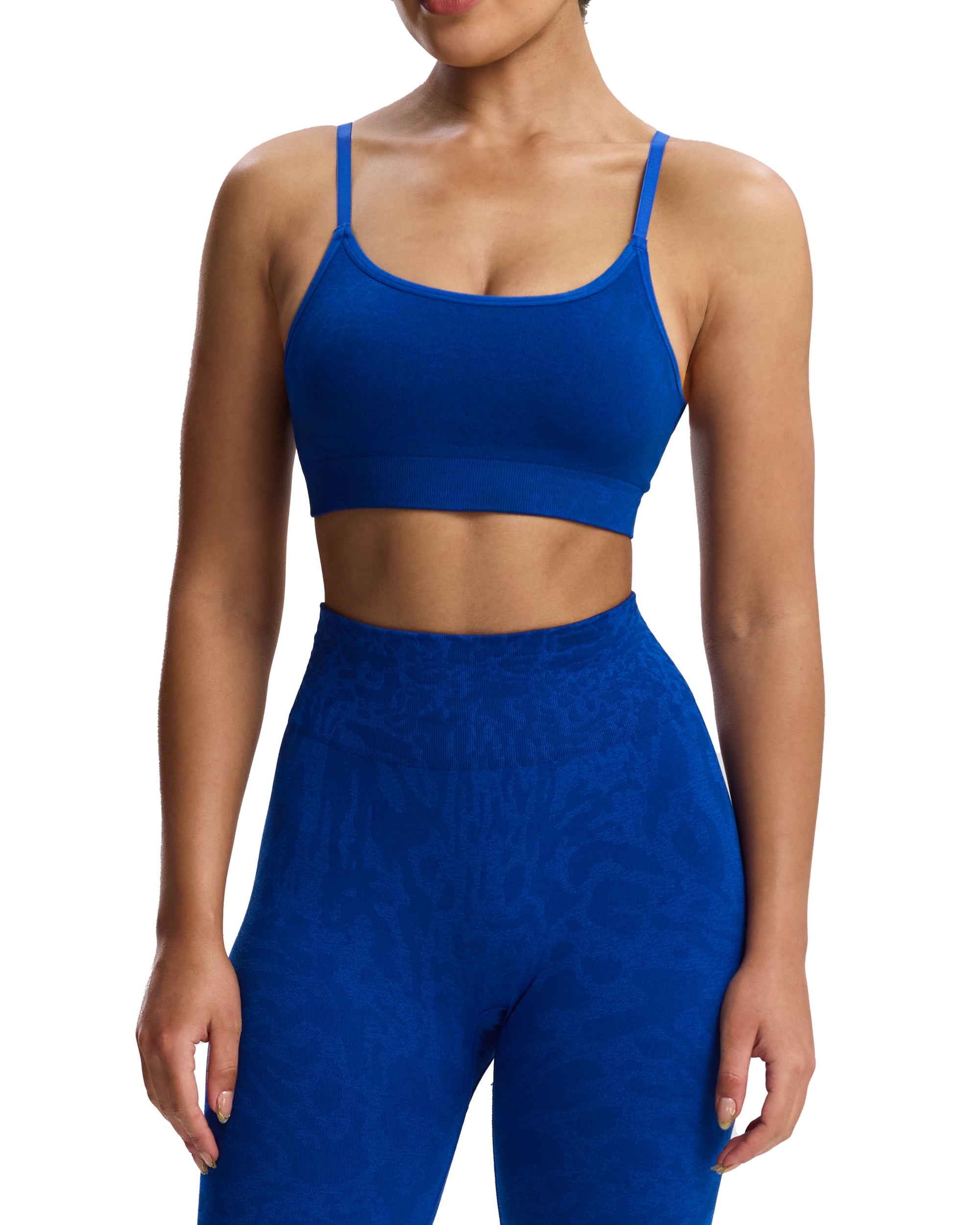 Aoxjox  Camo Seamless Sports Bras