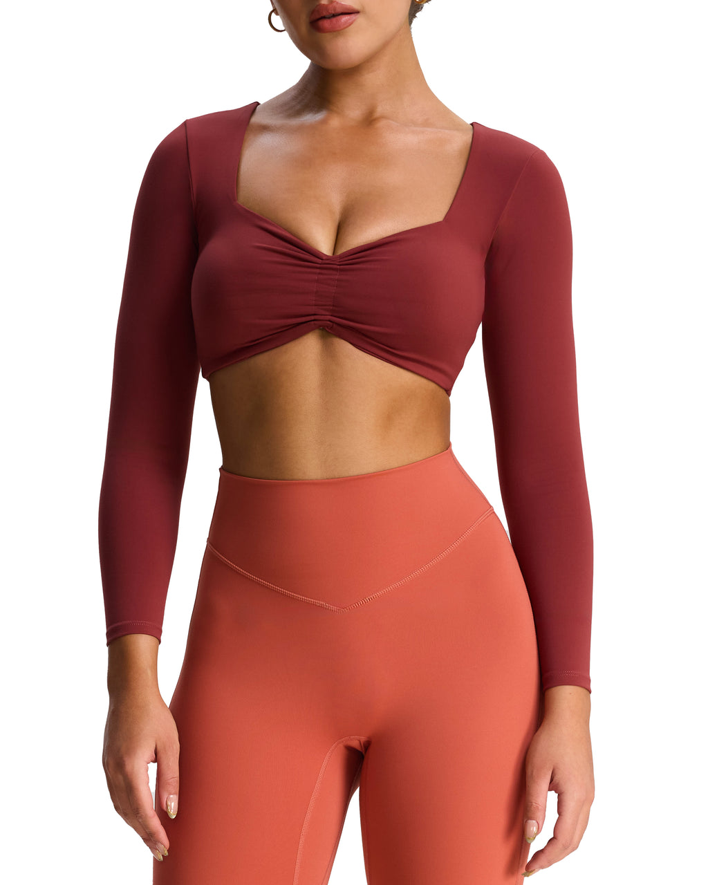 Aoxjox "Violet" Sweetheart Long Sleeve