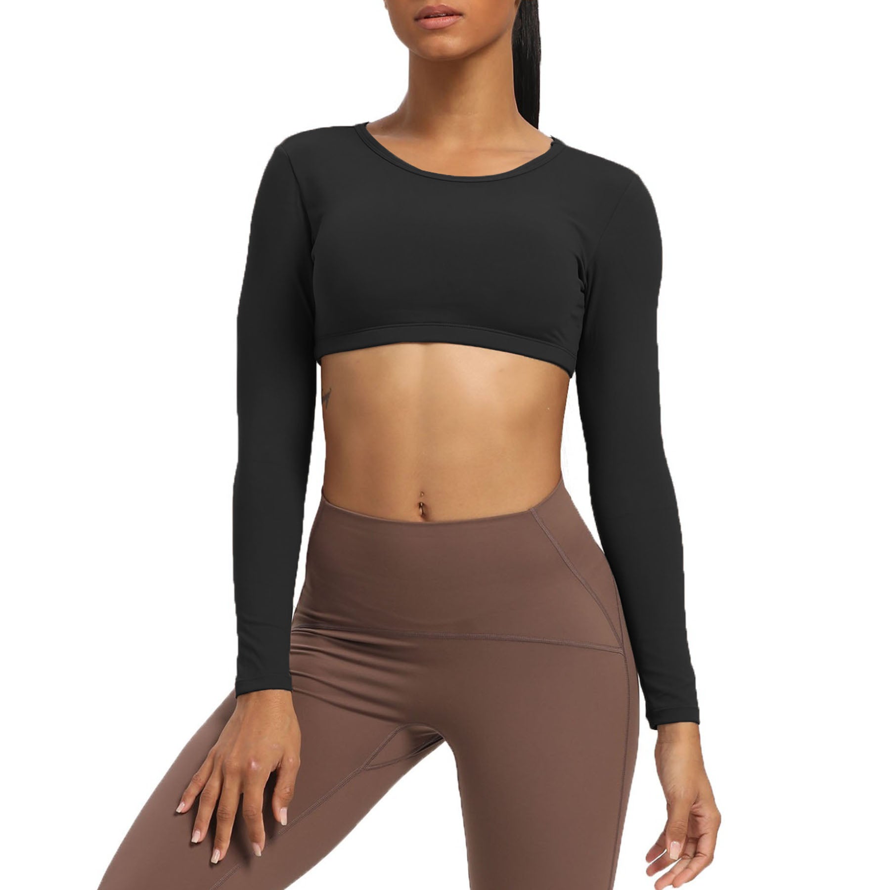 Aoxjox "Clarissa" Long Sleeve Crop