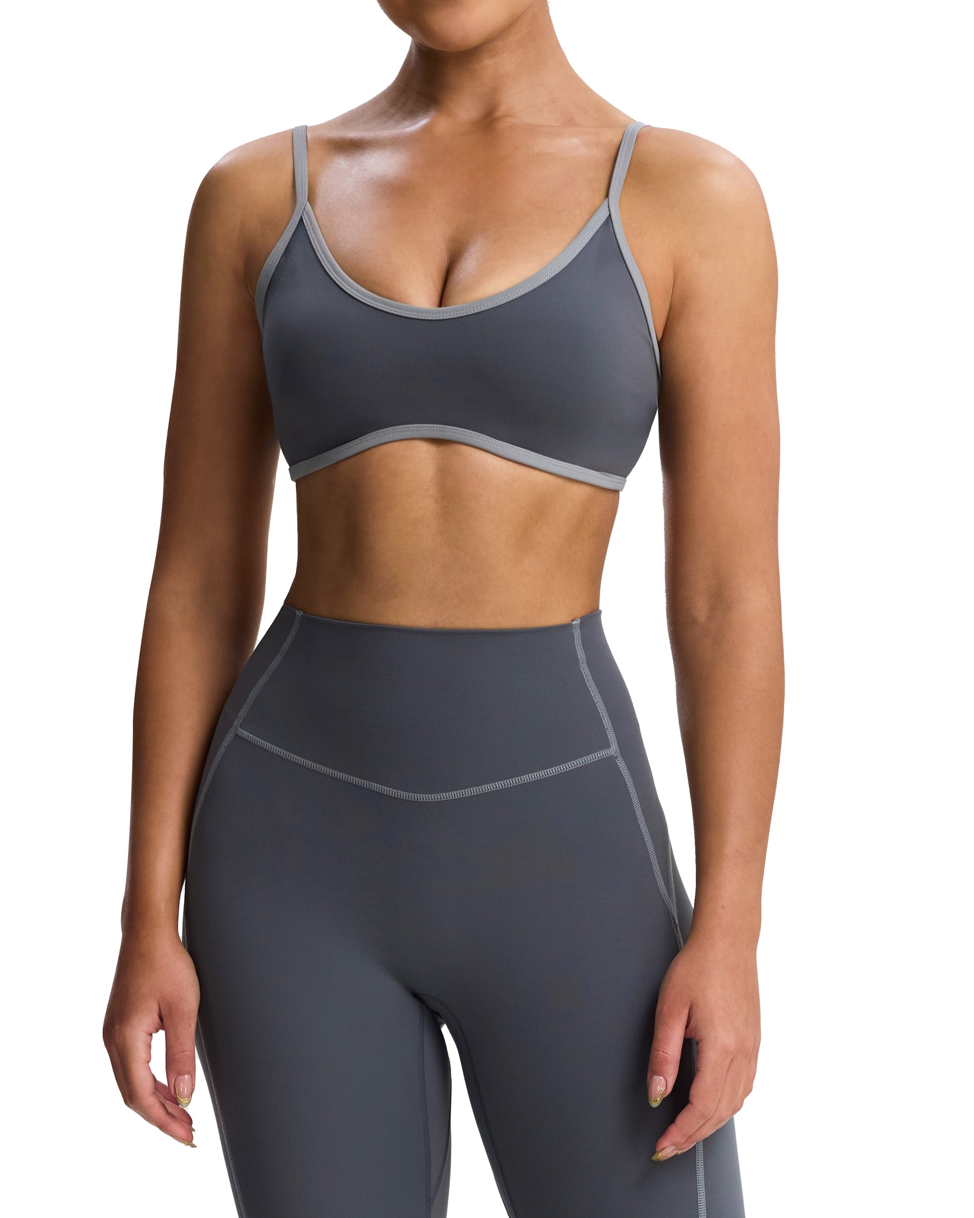 Aoxjox "Lexi Lined" Strappy Sports Bra
