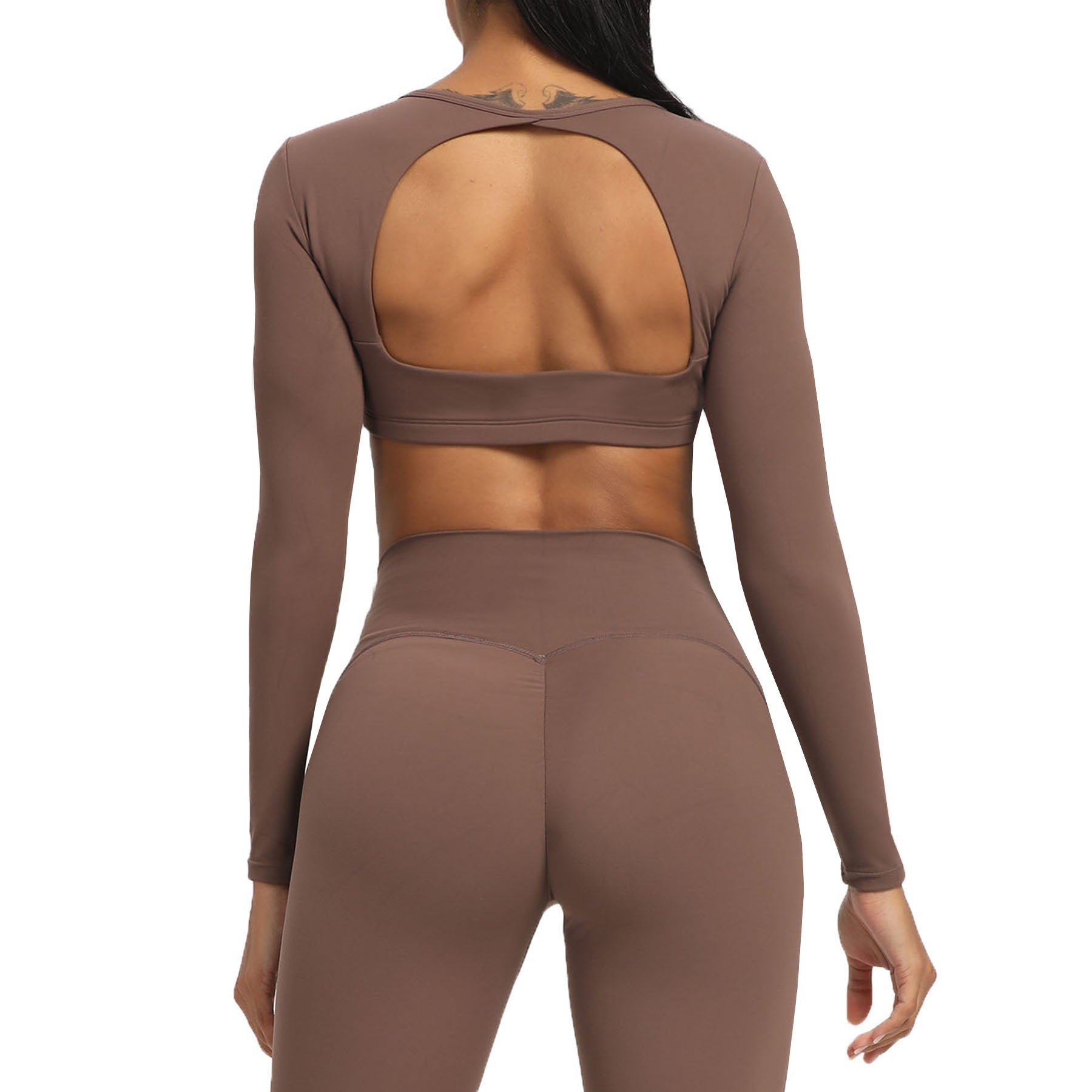 Aoxjox "Clarissa" Long Sleeve Crop