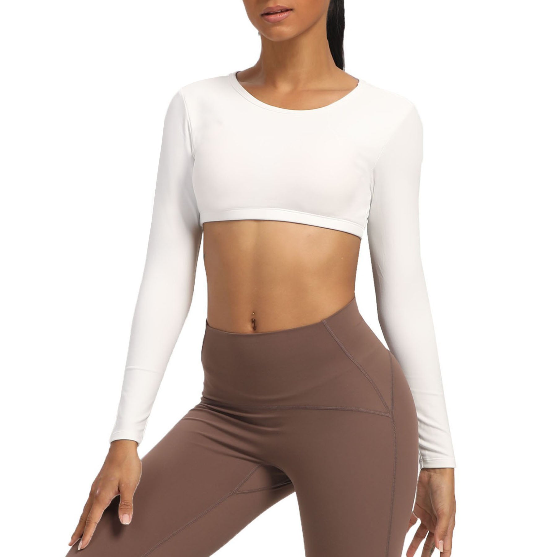 Aoxjox "Clarissa" Long Sleeve Crop