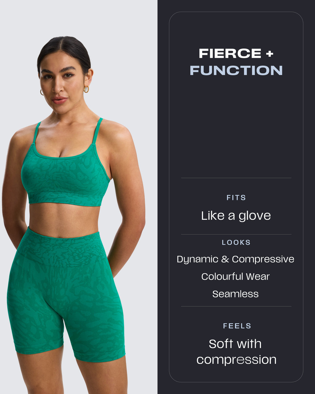Aoxjox Camo Seamless Shorts