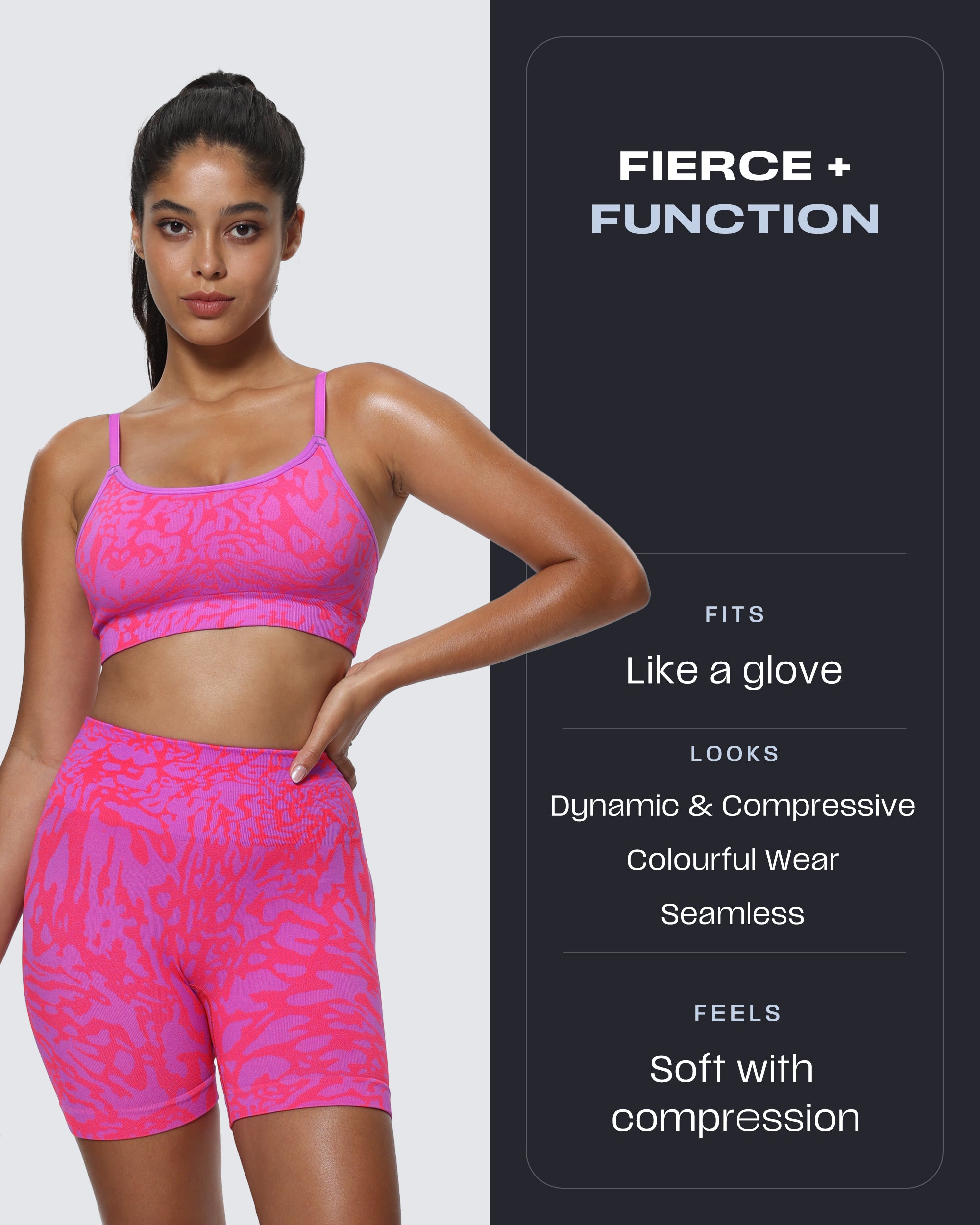 Aoxjox Camo Seamless Shorts