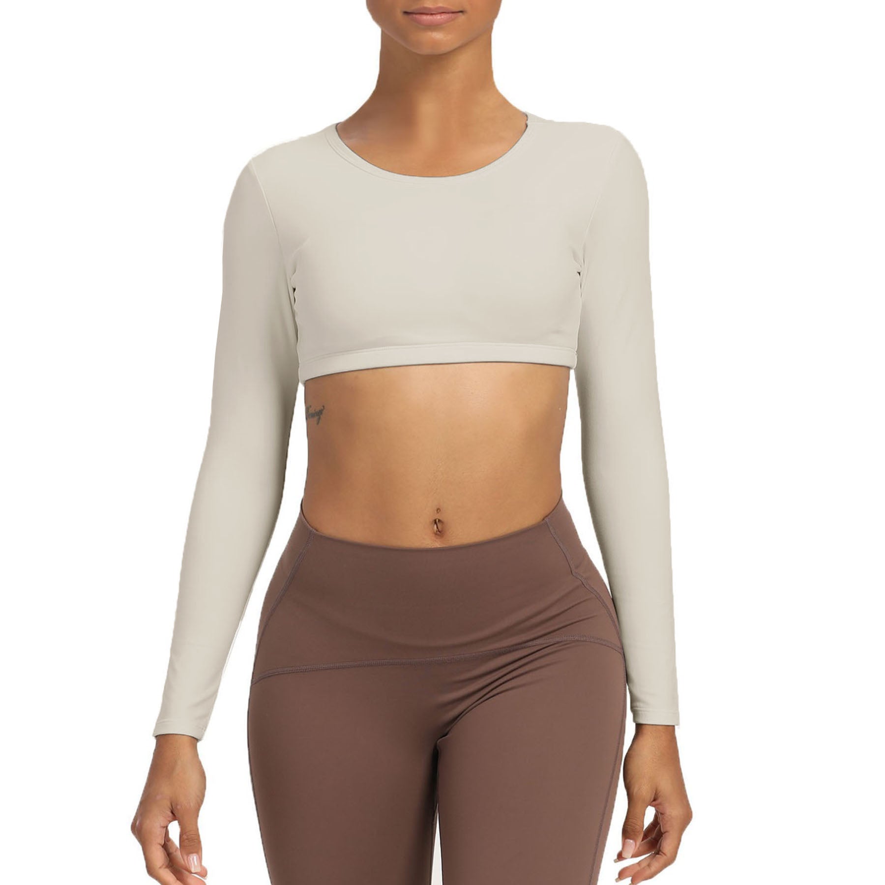 Aoxjox "Clarissa" Long Sleeve Crop