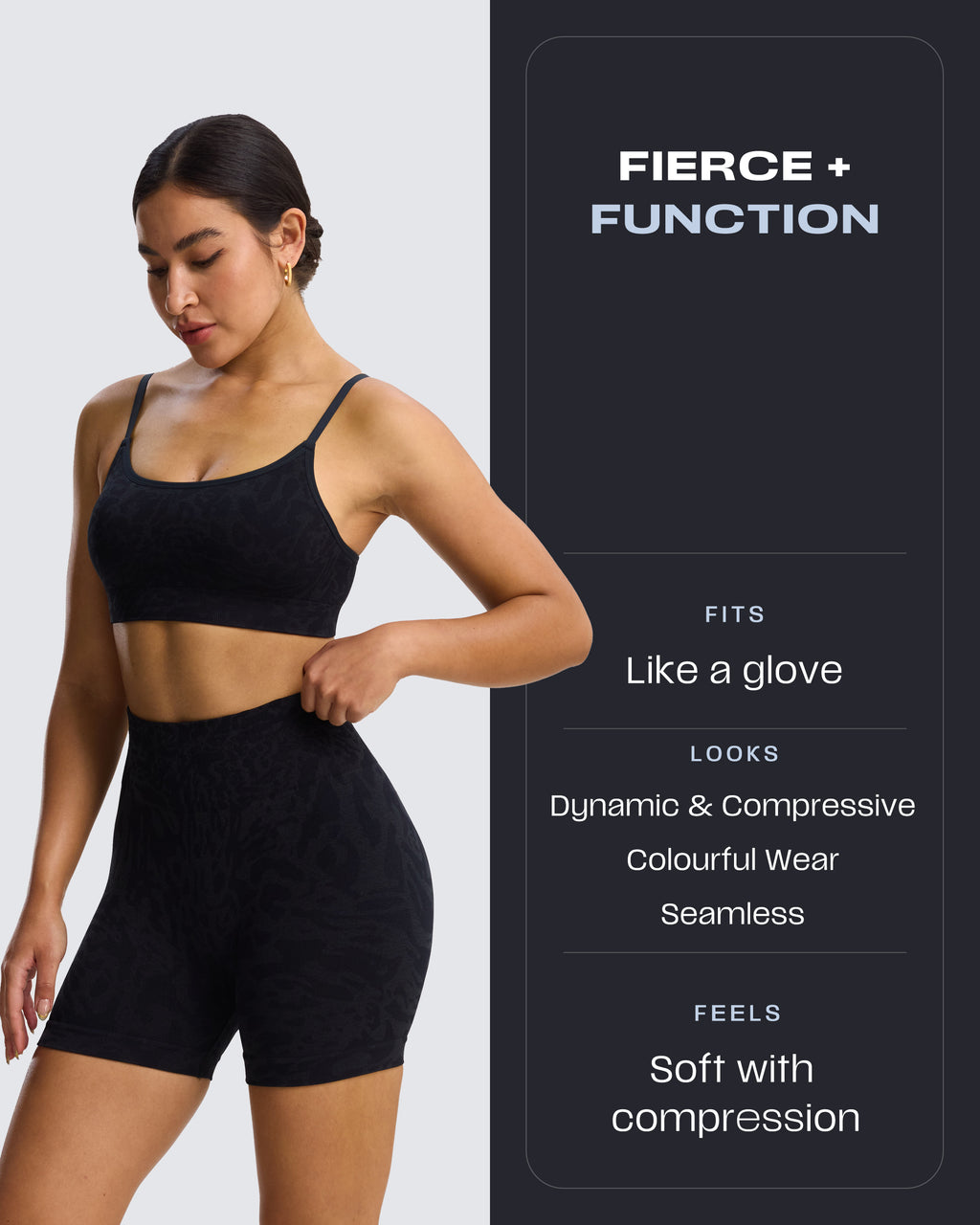 Aoxjox Camo Seamless Shorts