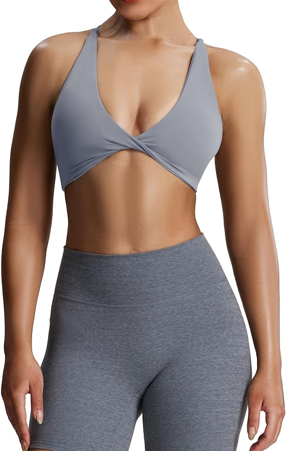Aoxjox "Sienna"  Sports Bra (DARKS/NEUTRALS)