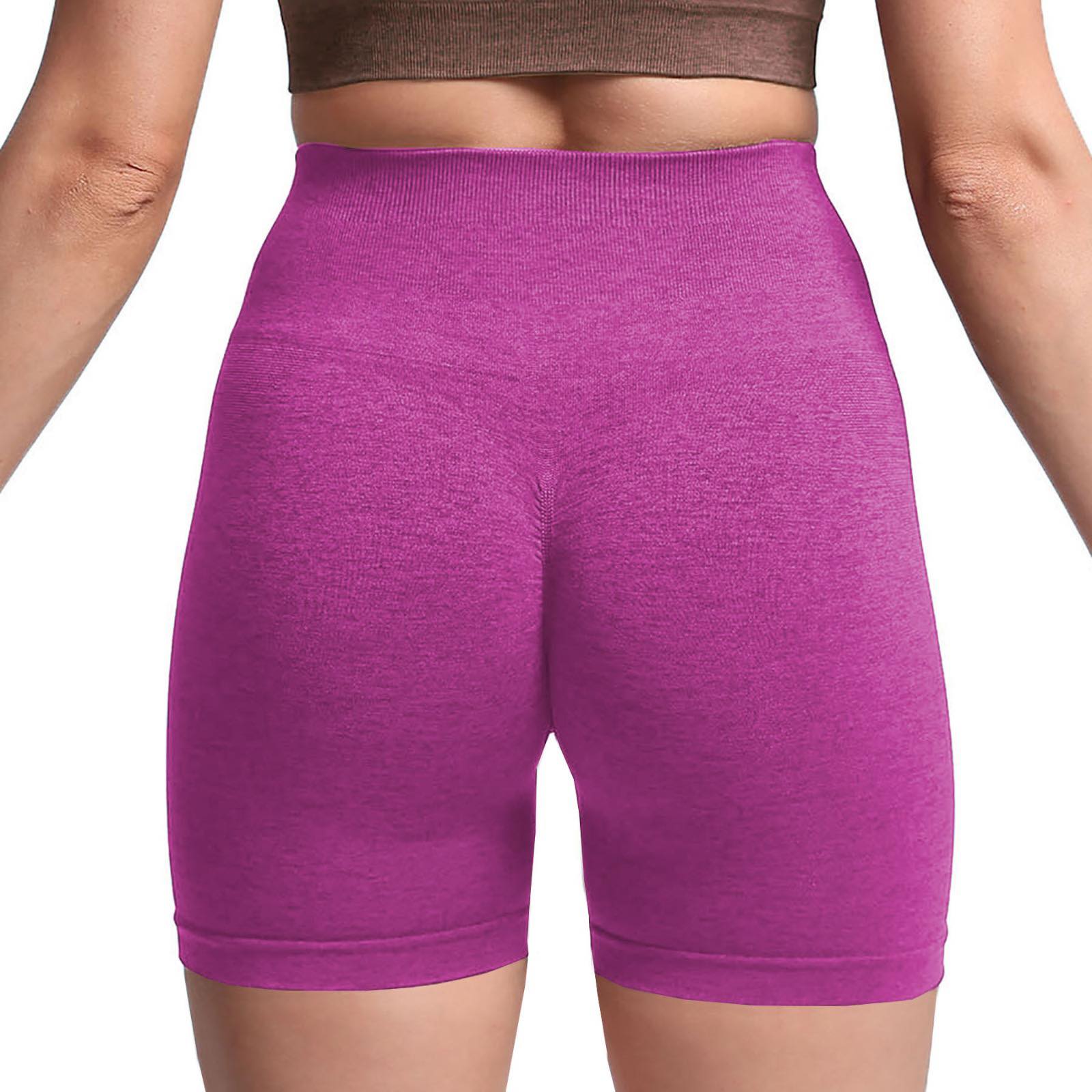 Aoxjox Asset 6" Seamless Scrunch Shorts (Brights)