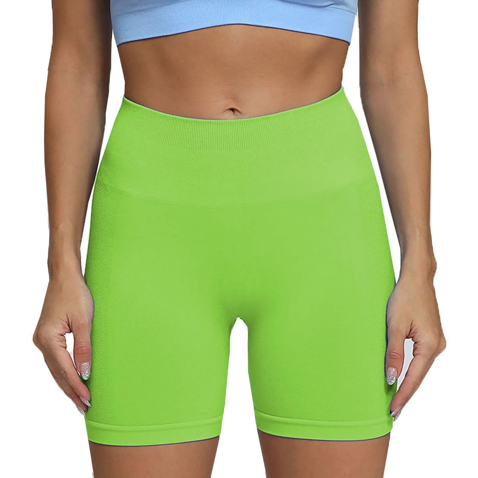 Aoxjox Asset 6" Seamless Scrunch Shorts (Brights)
