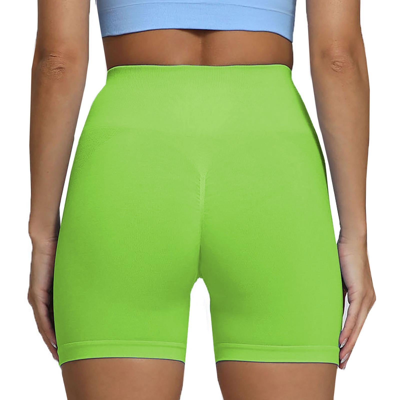 Aoxjox Asset 6" Seamless Scrunch Shorts (Brights)
