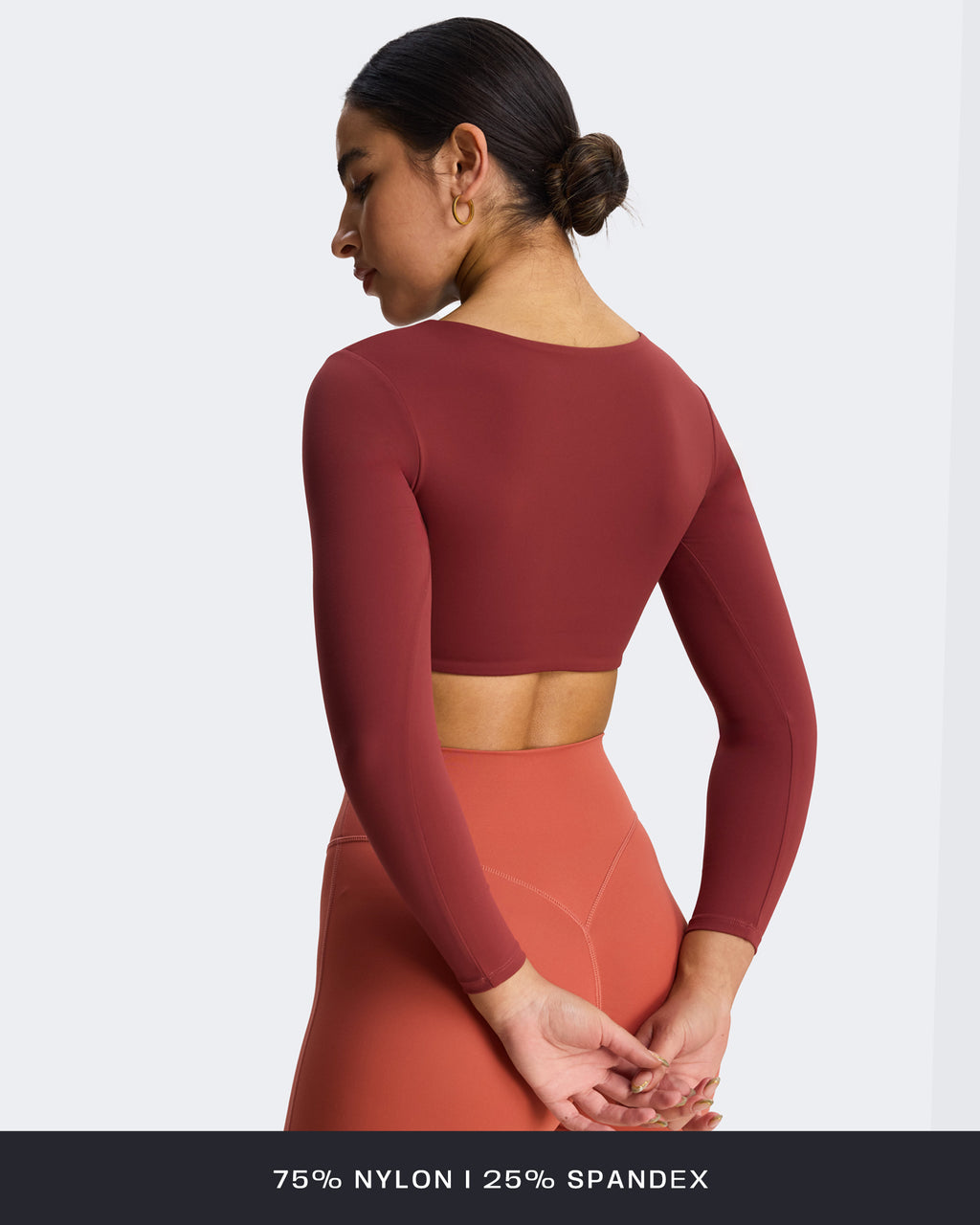 Aoxjox "Violet" Sweetheart Long Sleeve