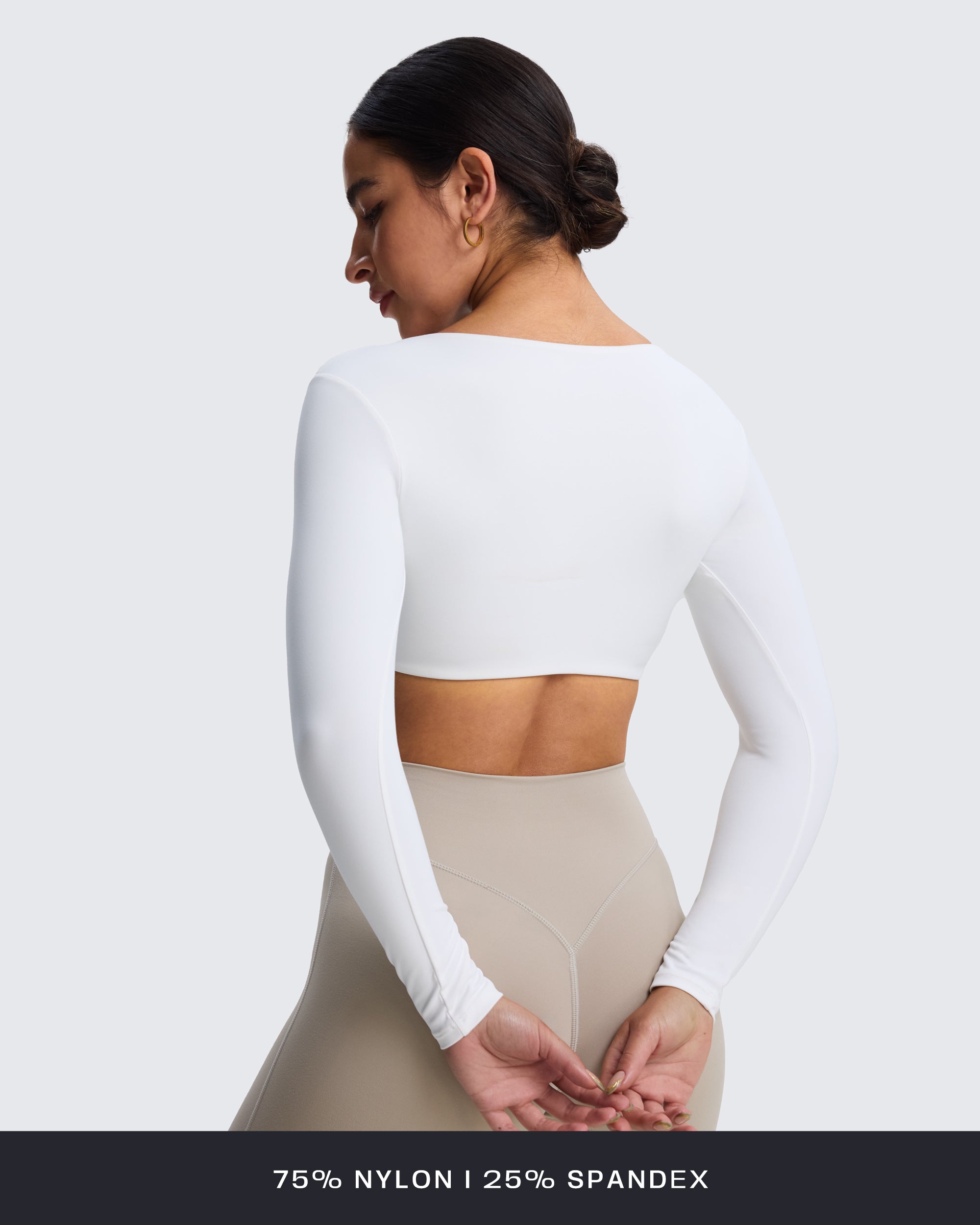 Aoxjox "Stacey" V Neck Long Sleeve