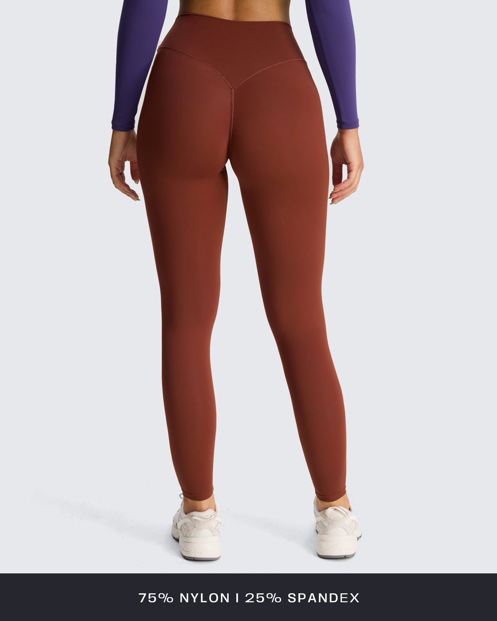 Aoxjox "Venus" Crossover Hidden-Scrunch Leggings