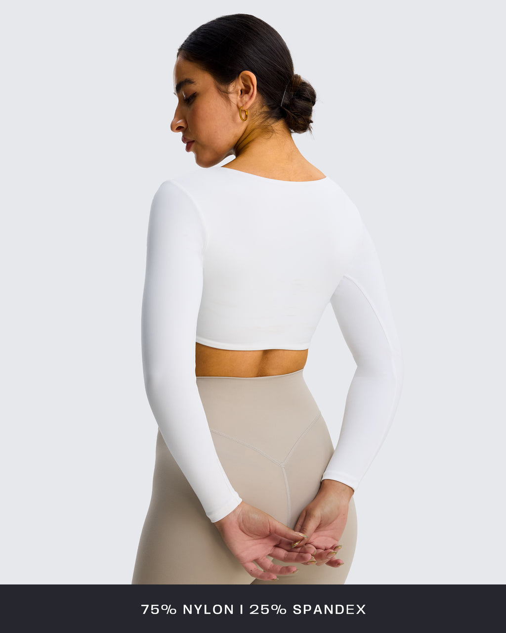 Aoxjox "Violet" Sweetheart Long Sleeve
