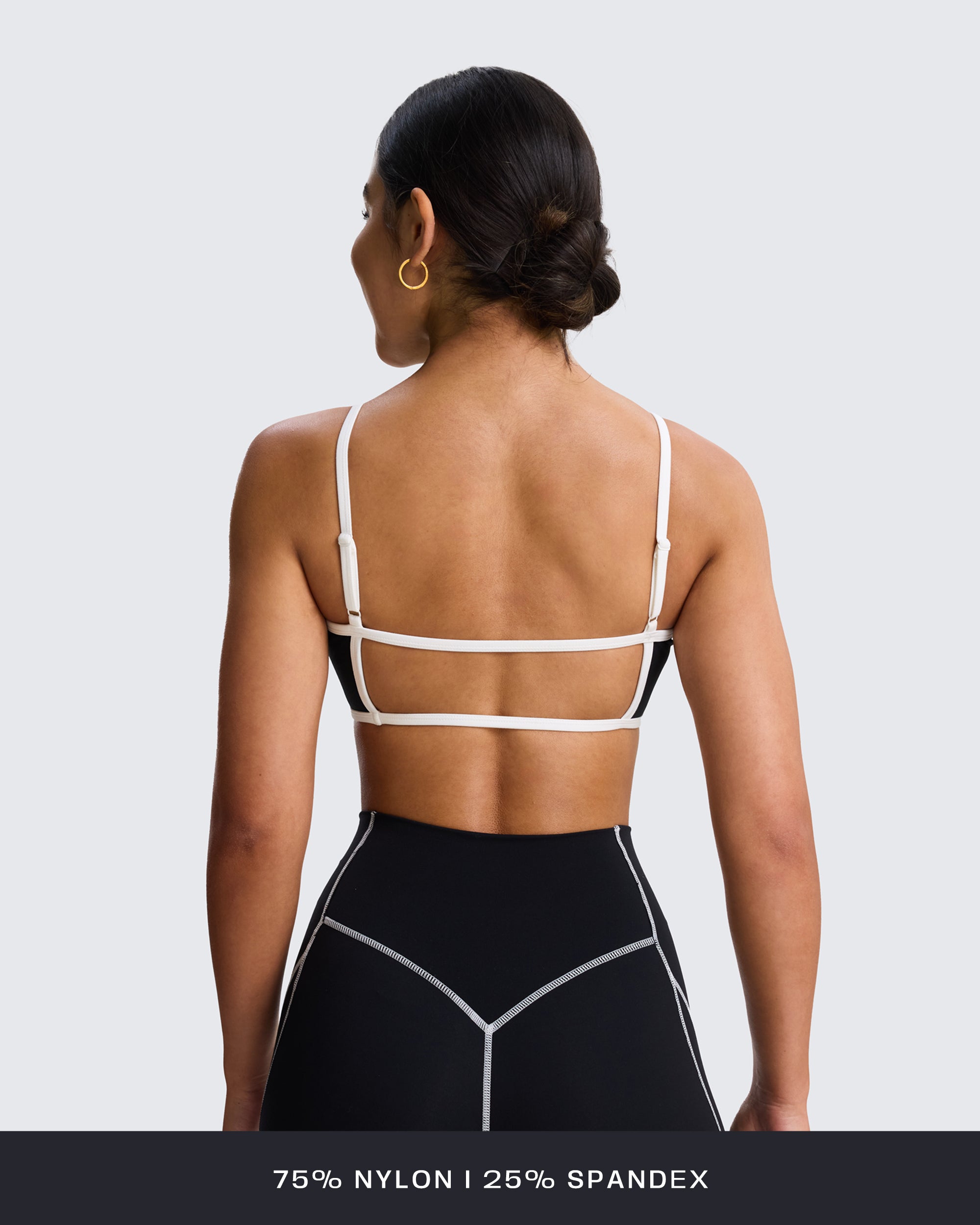 Aoxjox "Lexi Lined" Strappy Sports Bra