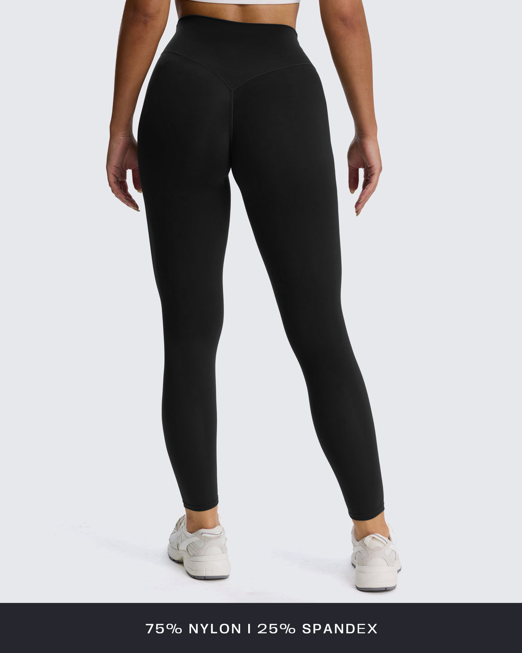 Aoxjox "Venus" Crossover Hidden-Scrunch Leggings
