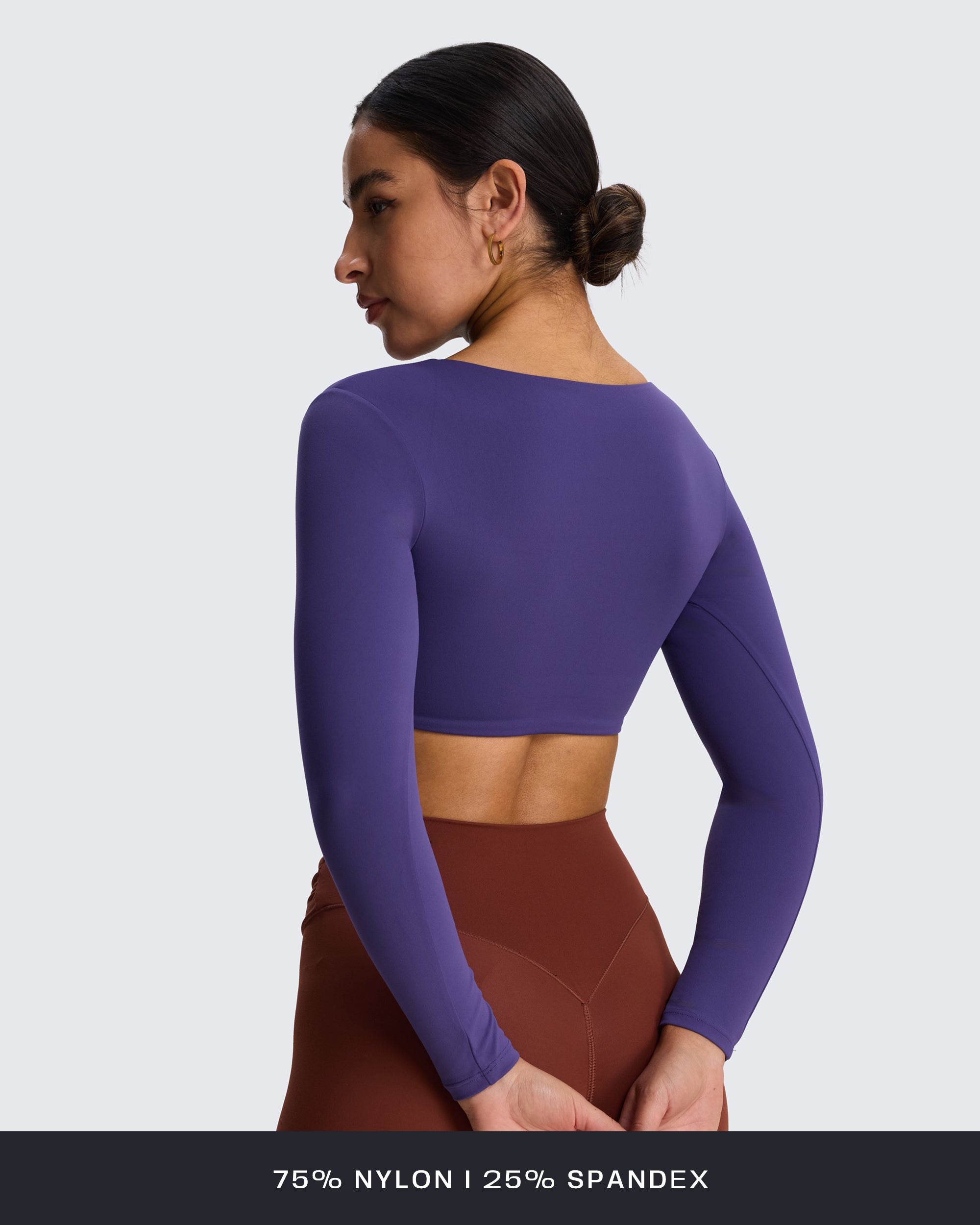Aoxjox "Stacey" V Neck Long Sleeve