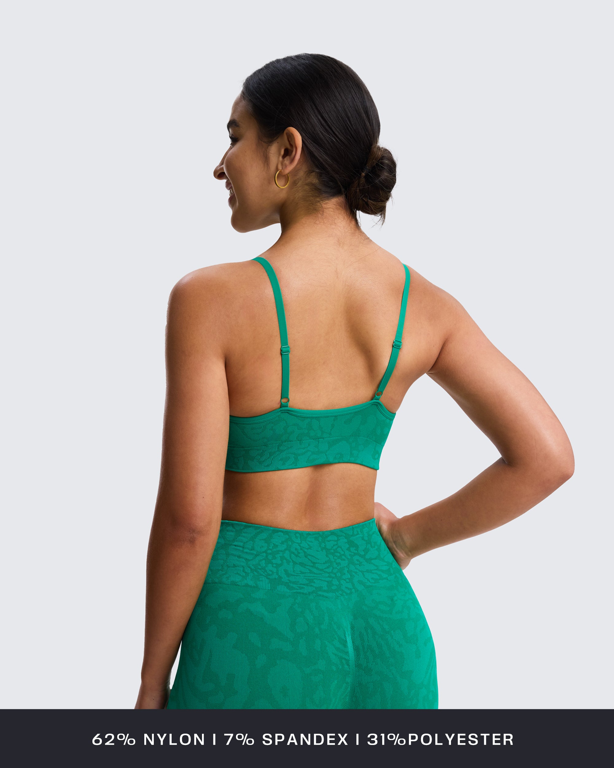 Aoxjox  Camo Seamless Sports Bras