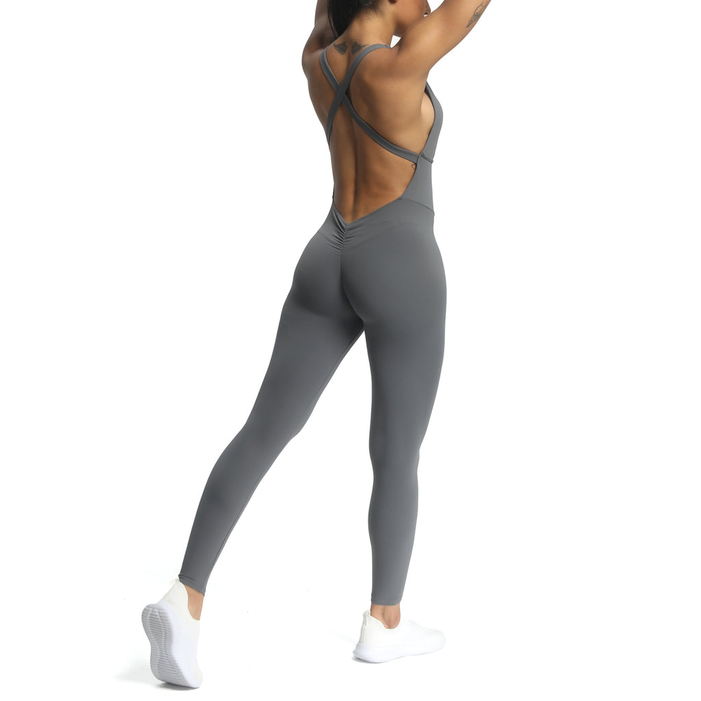 Aoxjox "Brooke"  Open Back Full Bodysuit
