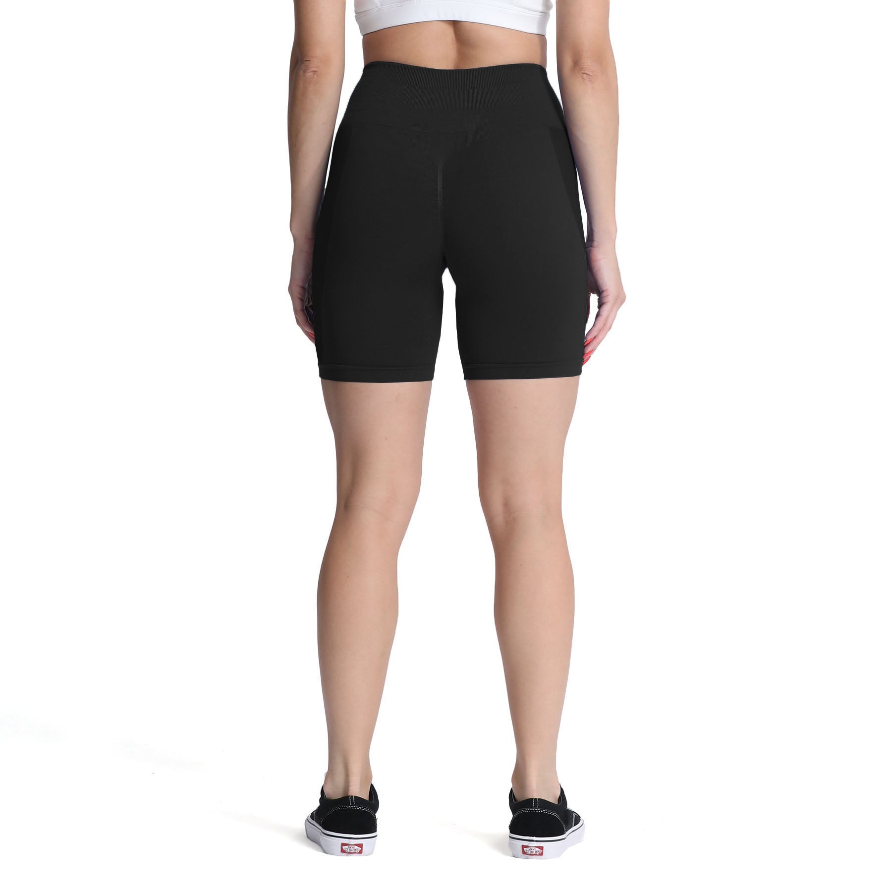 Aoxjox Asset 6" Seamless Scrunch Shorts (Darks/Neutrals)