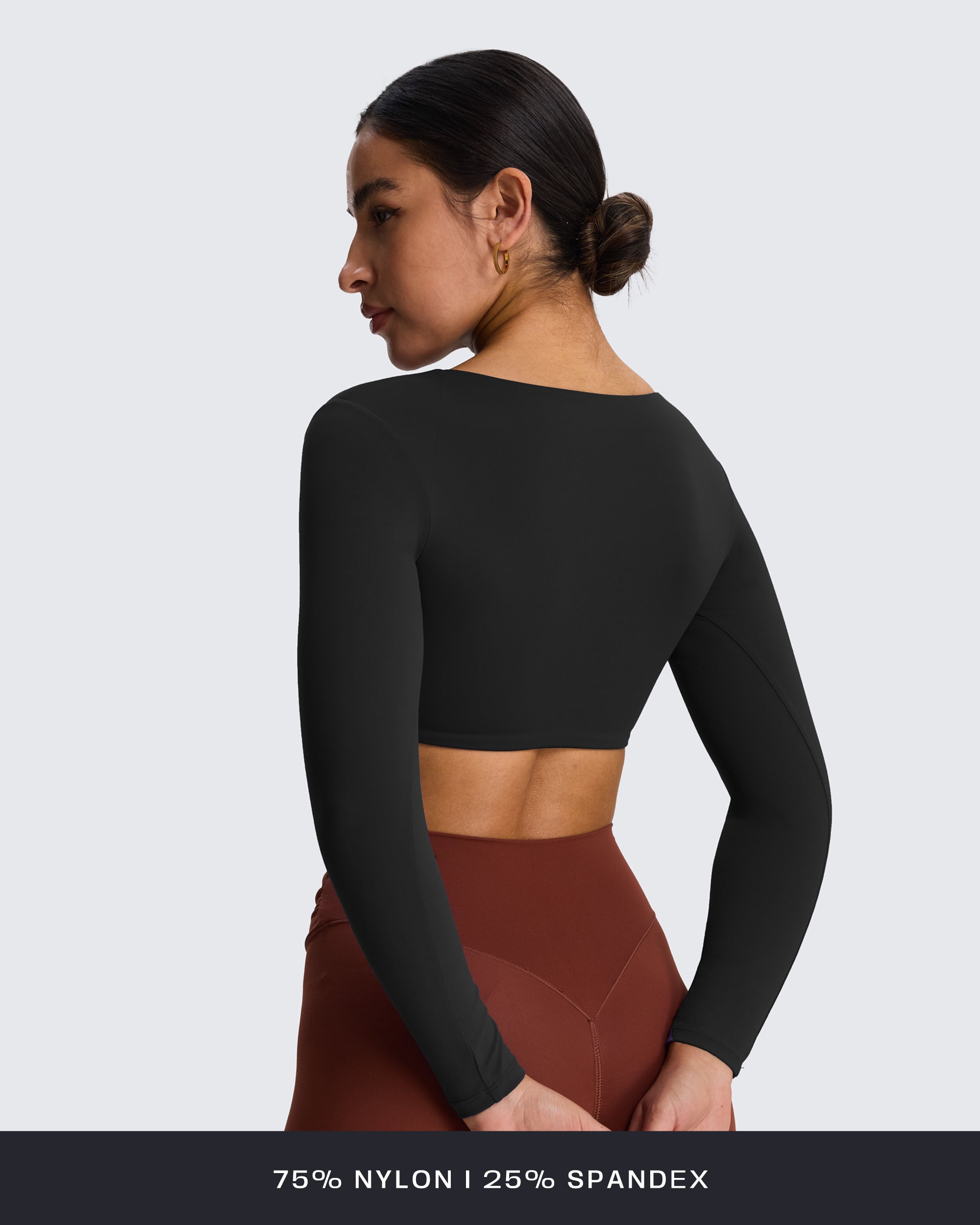 Aoxjox "Stacey" V Neck Long Sleeve