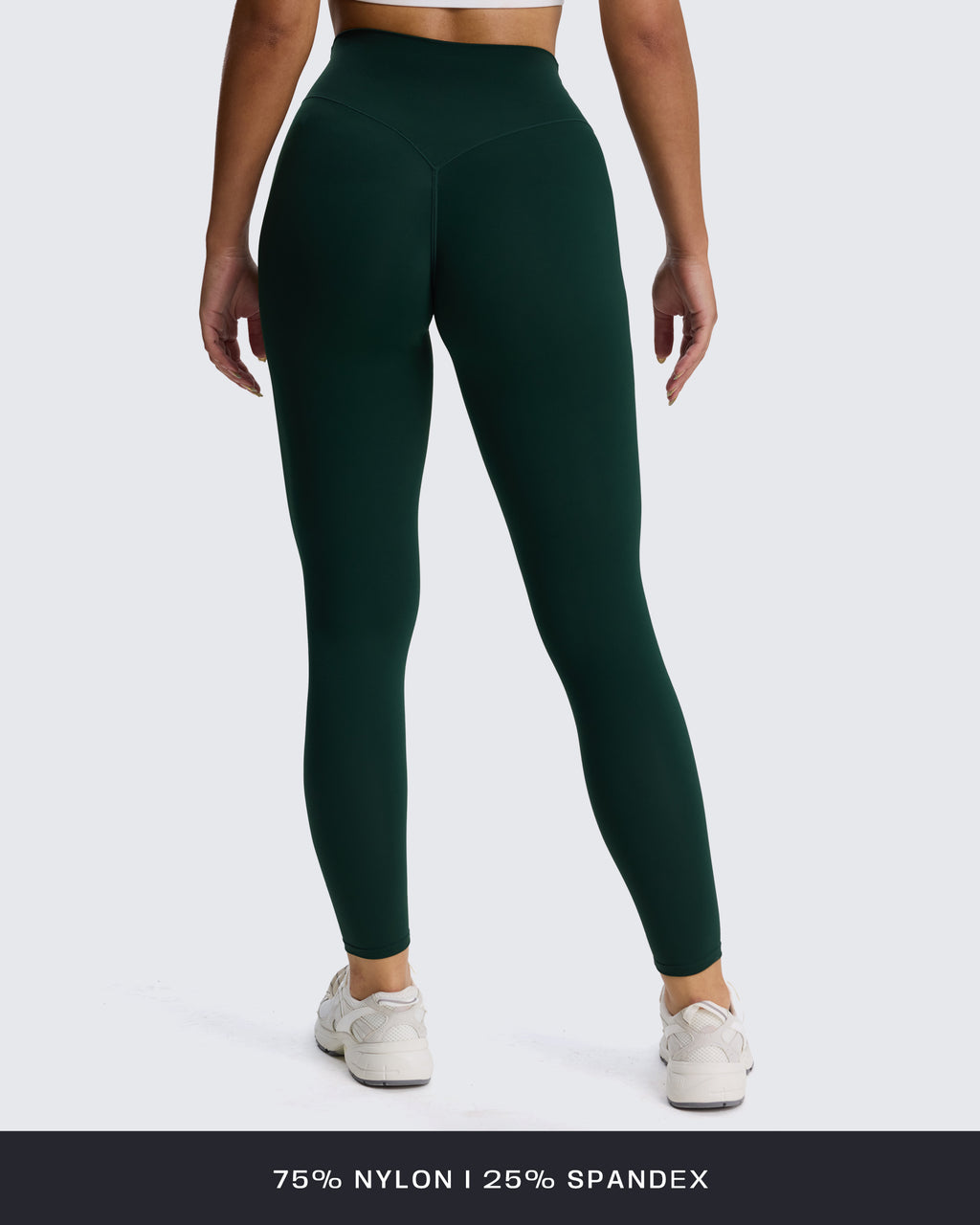 Aoxjox "Venus" Crossover Hidden-Scrunch Leggings