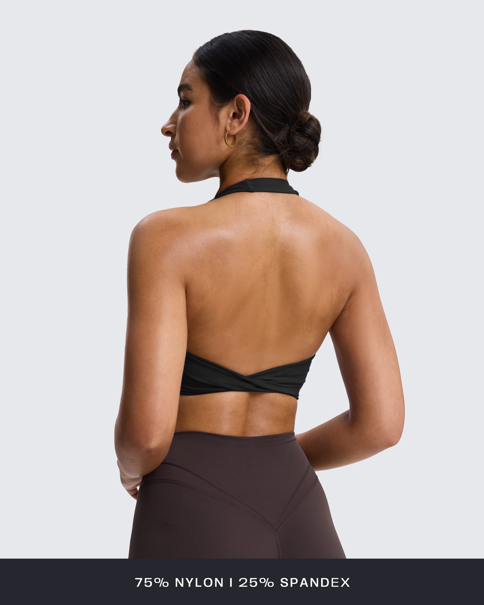 Aoxjox "Rosie" Halter Sports Bra