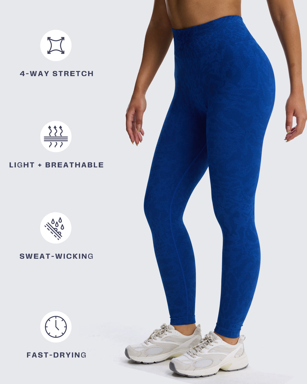 Aoxjox Camo Seamless Legging