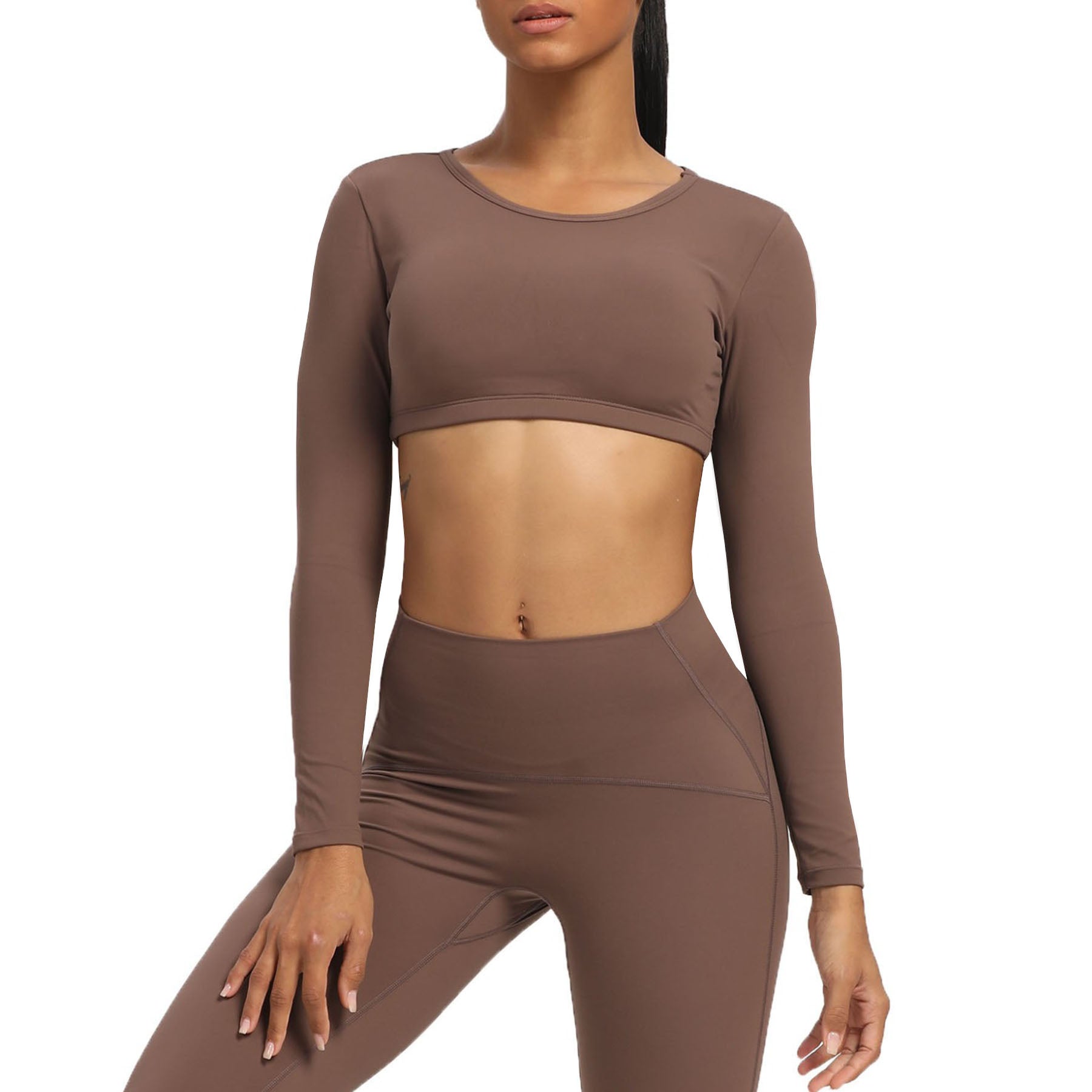 Aoxjox "Clarissa" Long Sleeve Crop