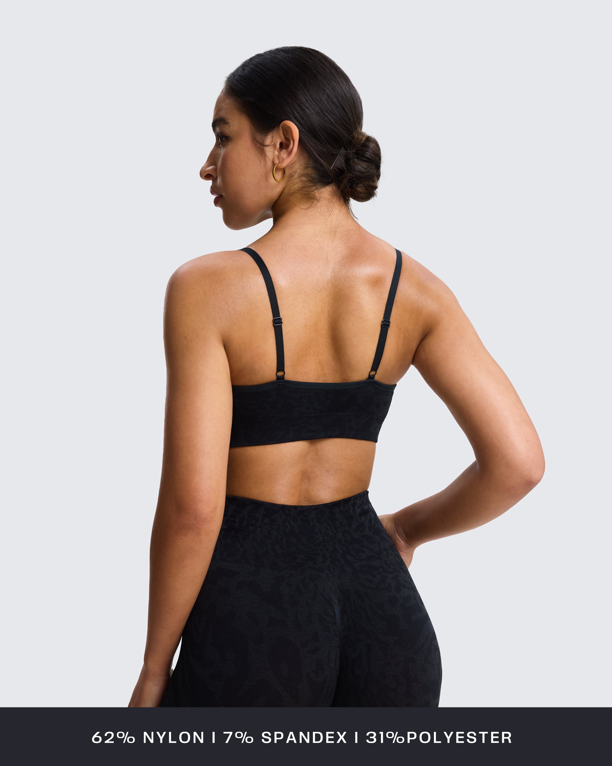 Aoxjox  Camo Seamless Sports Bras