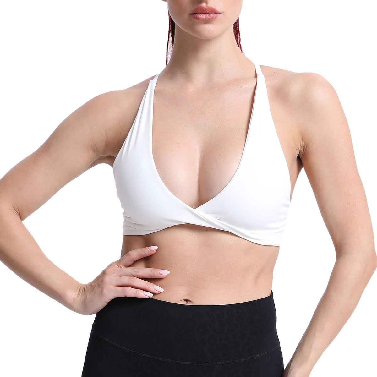 Aoxjox "Sienna"  Sports Bra (DARKS/NEUTRALS)