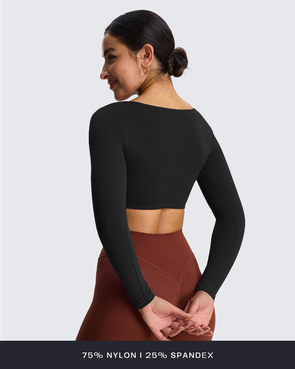Aoxjox "Violet" Sweetheart Long Sleeve