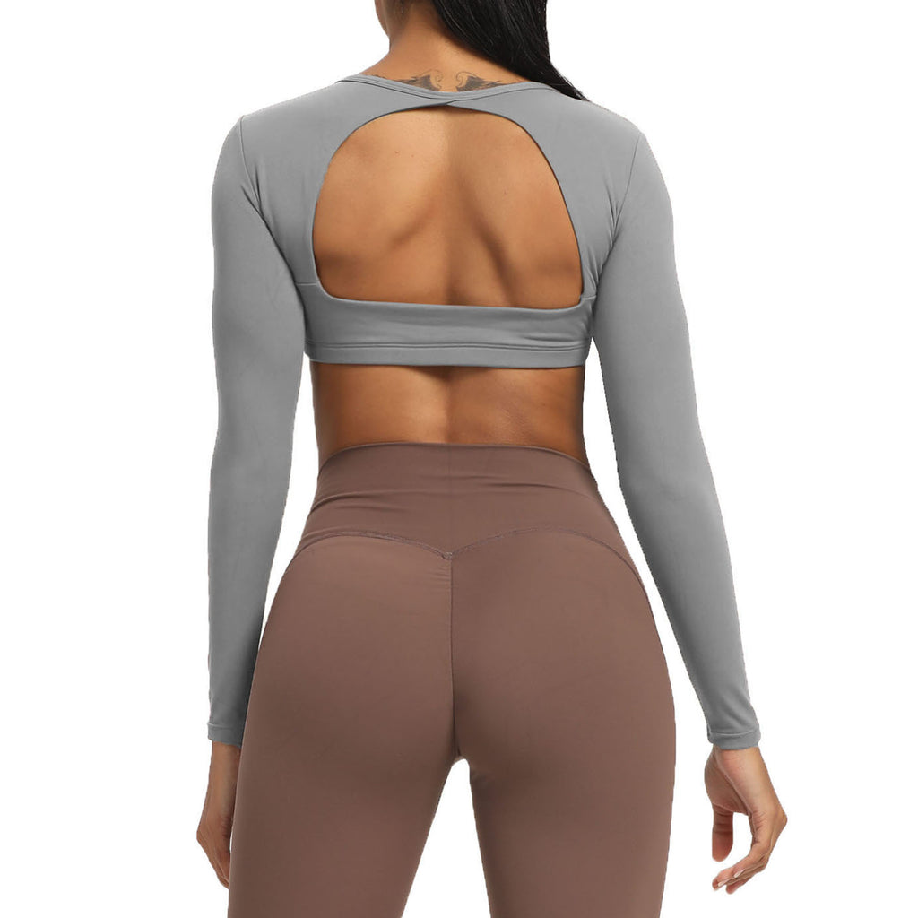 Aoxjox "Clarissa" Long Sleeve Crop