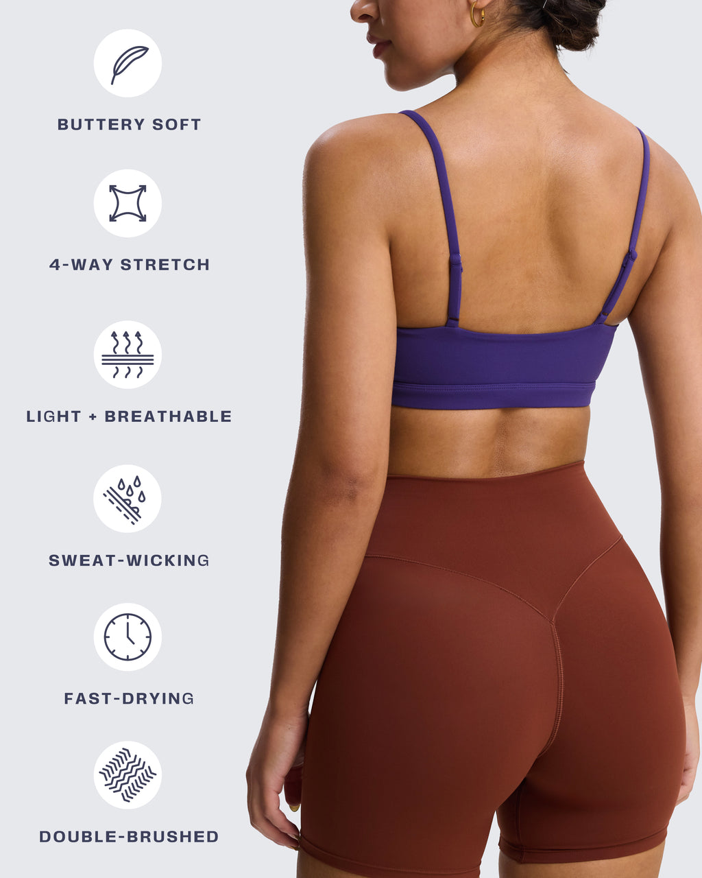 Aoxjox "Ellie" Sports Bra