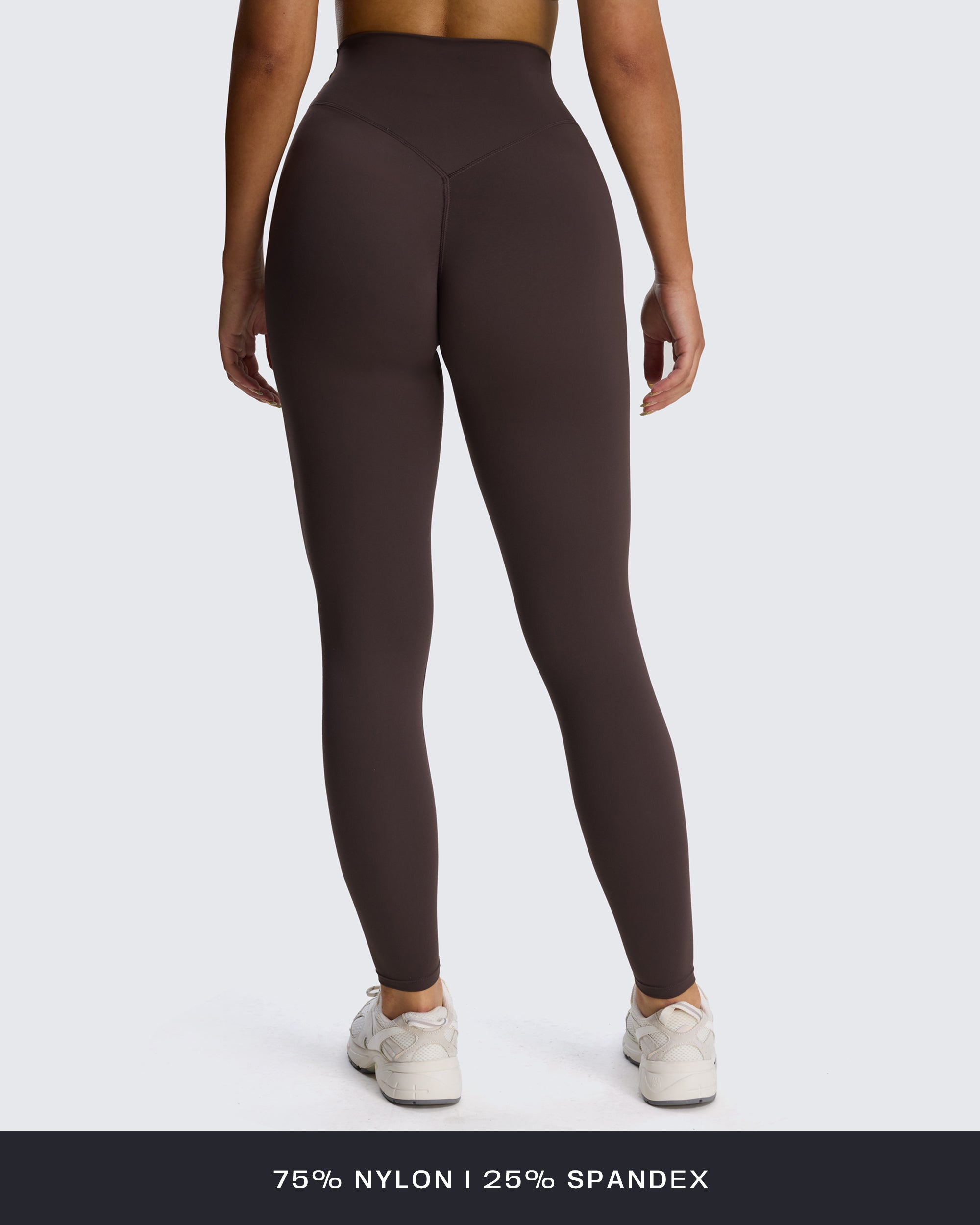 Aoxjox "Illusion" Ruched Front Leggings