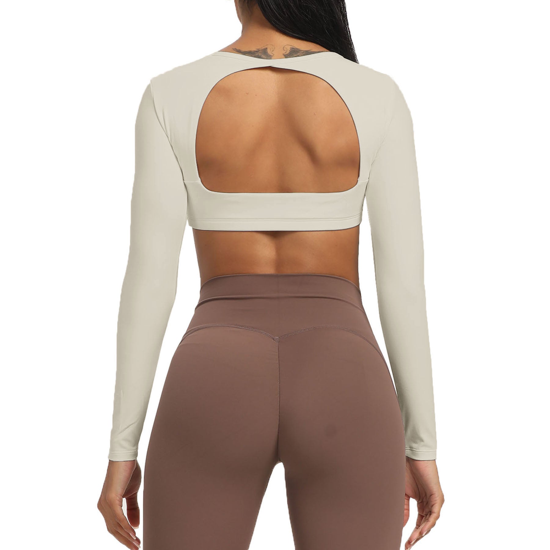Aoxjox "Clarissa" Long Sleeve Crop