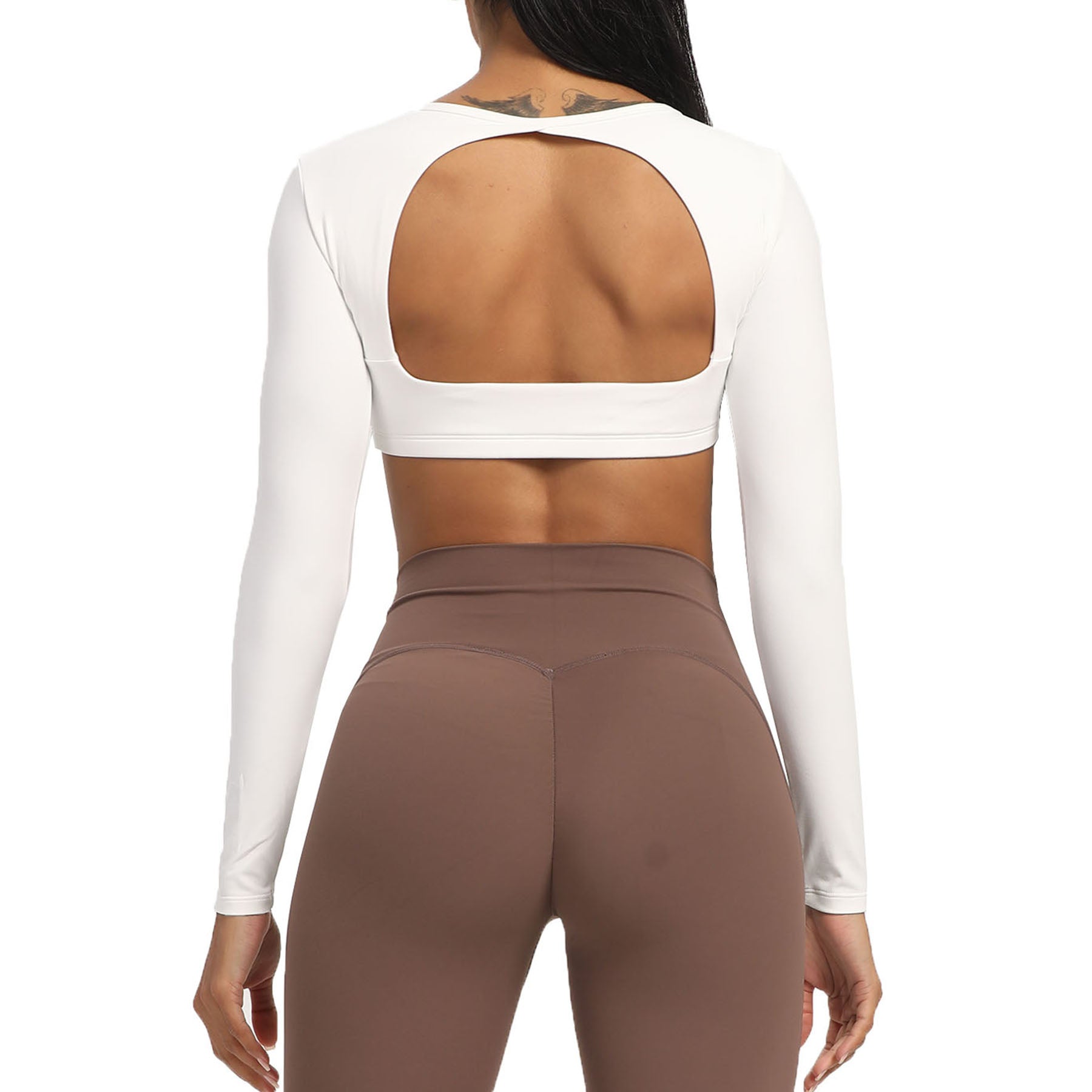 Aoxjox "Clarissa" Long Sleeve Crop
