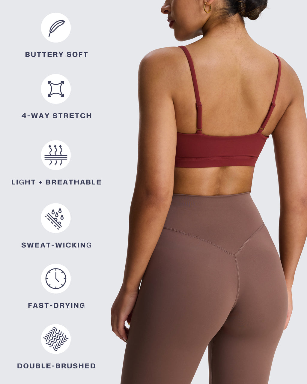Aoxjox "Ellie" Sports Bra