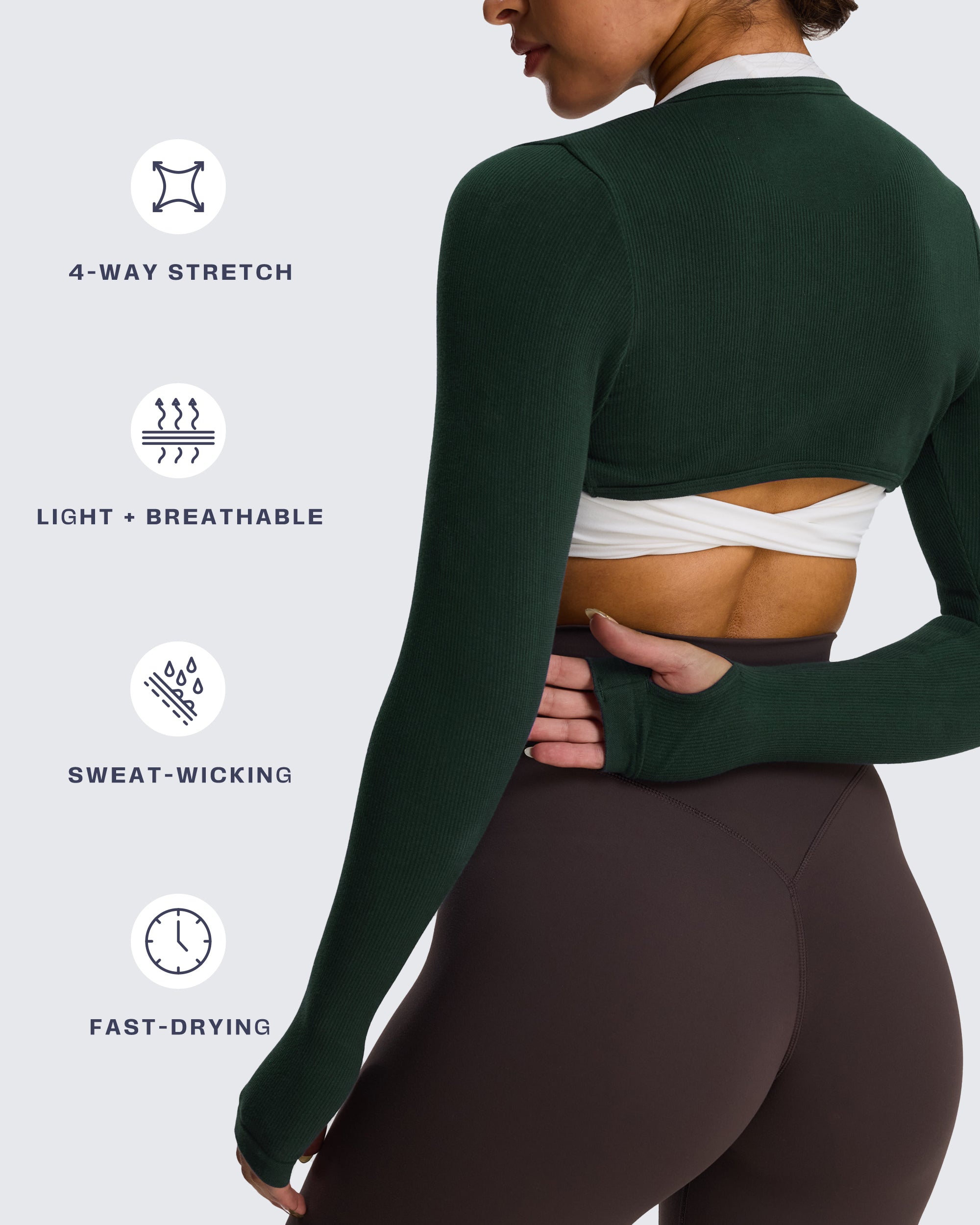Aoxjox "Seamless Shrug"