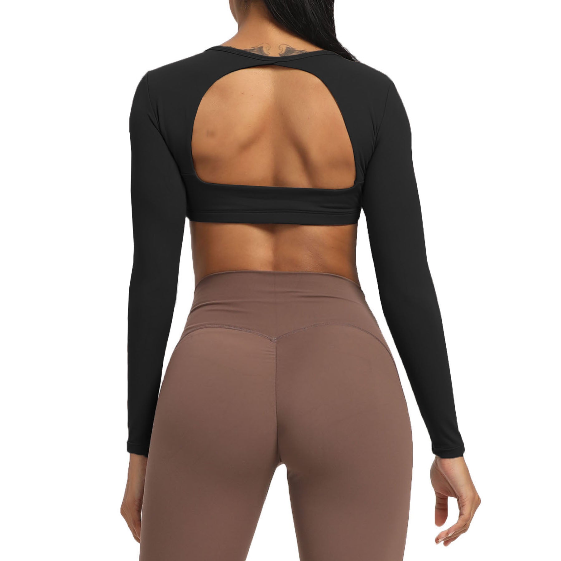 Aoxjox "Clarissa" Long Sleeve Crop