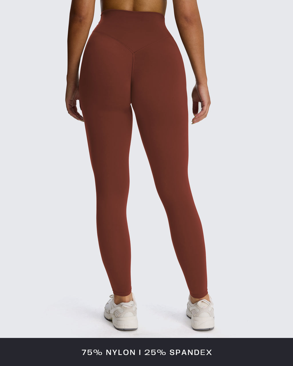 Aoxjox "Illusion" Ruched Front Leggings