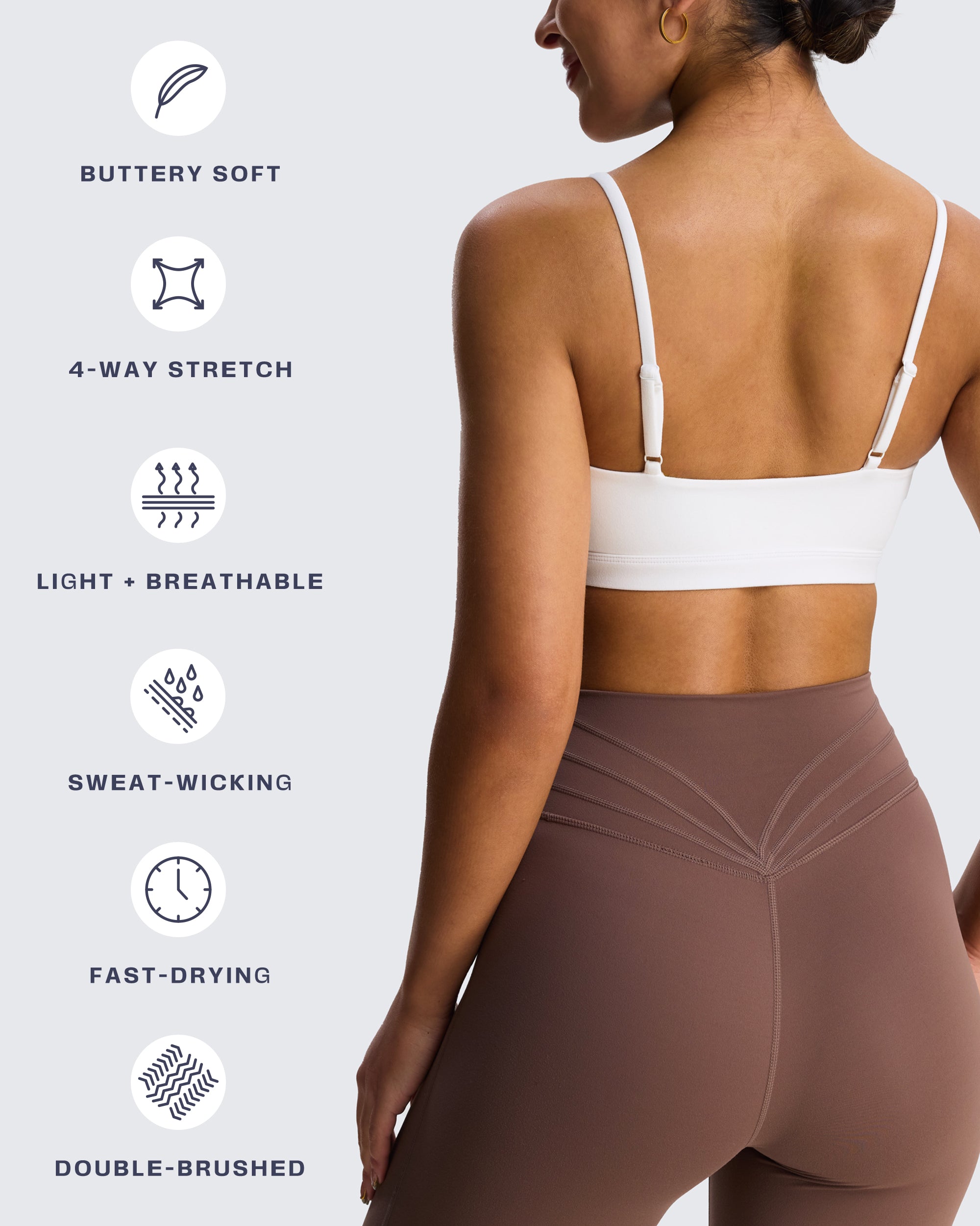 Aoxjox "Ellie" Sports Bra