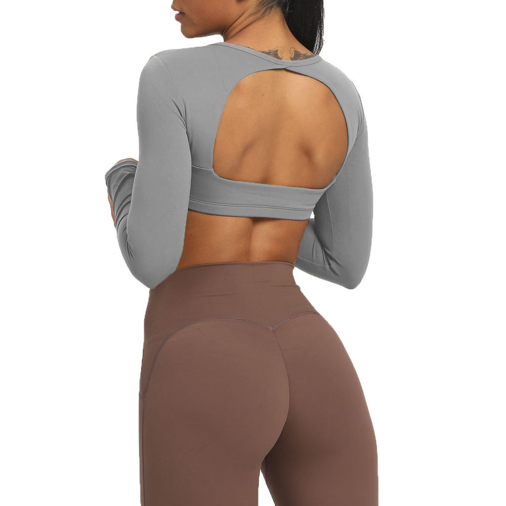Aoxjox "Clarissa" Long Sleeve Crop